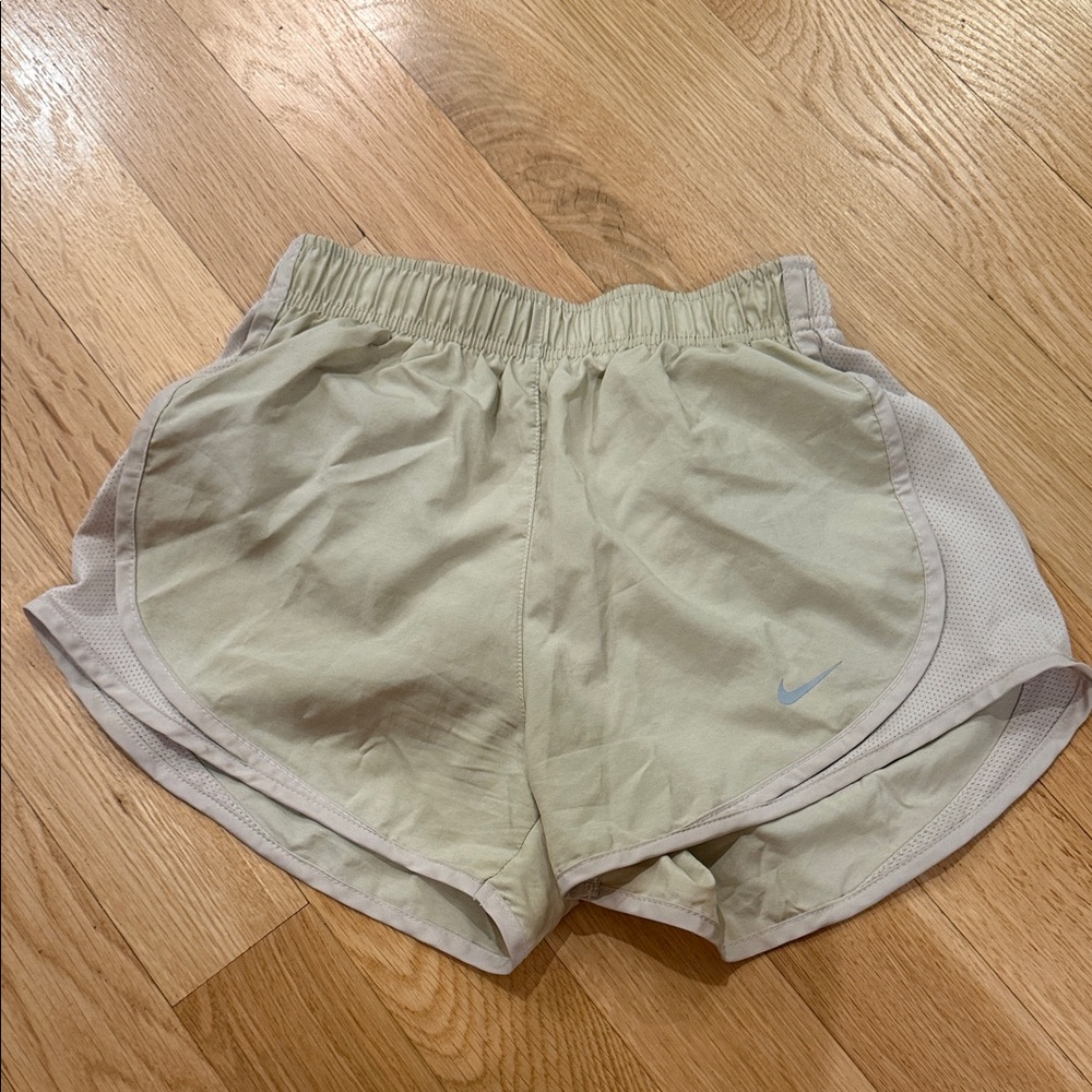 Nike Women's Athletic Shorts in Tan
